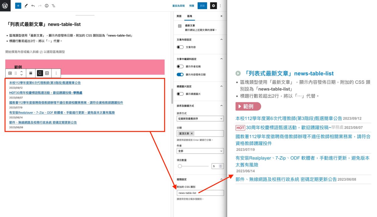 列表式最新文章
